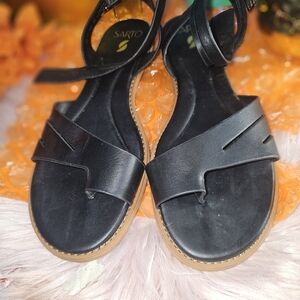 Franco Sarto Black Women's Sandals
